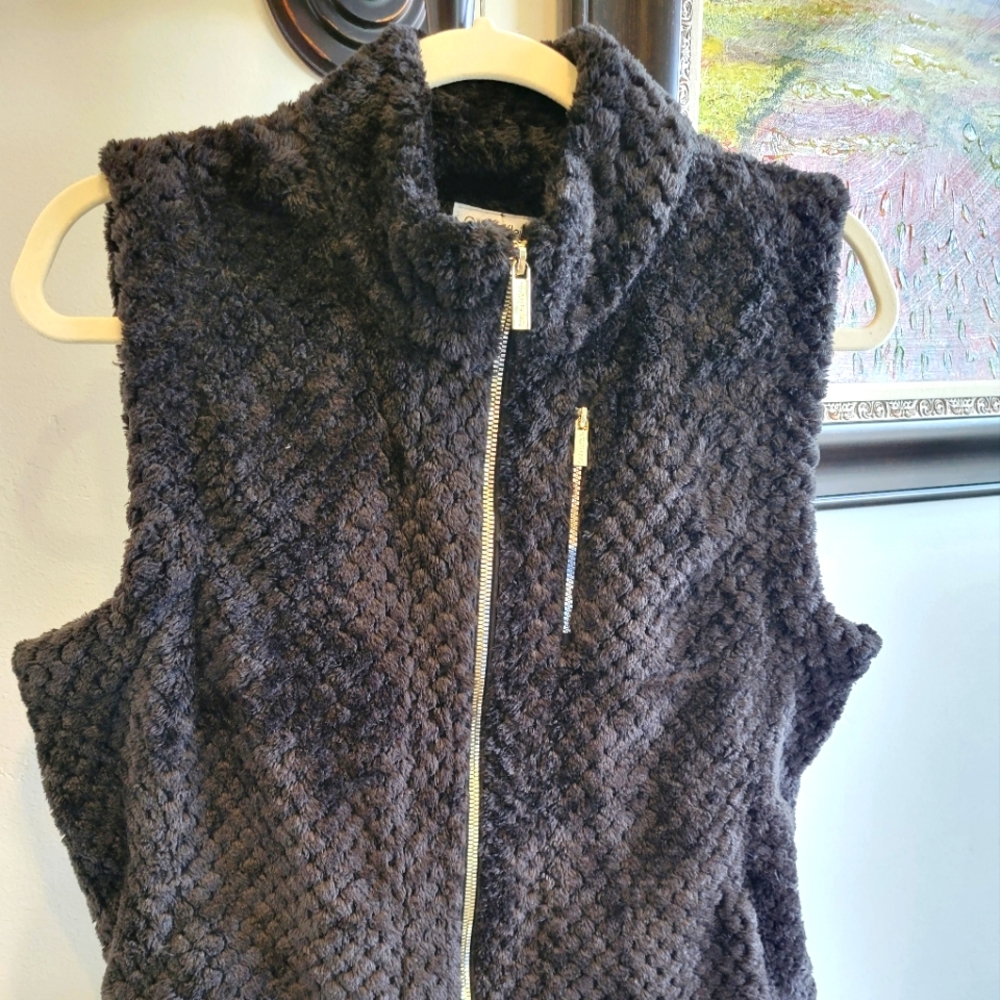 Calvin Klein Vest, Black, Large, New with Tags